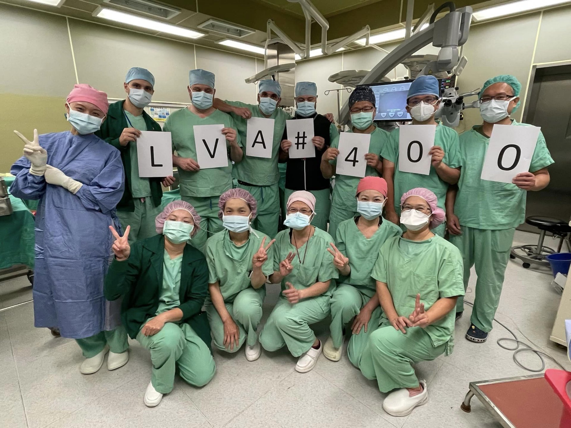 達成LVA第400例的里程碑